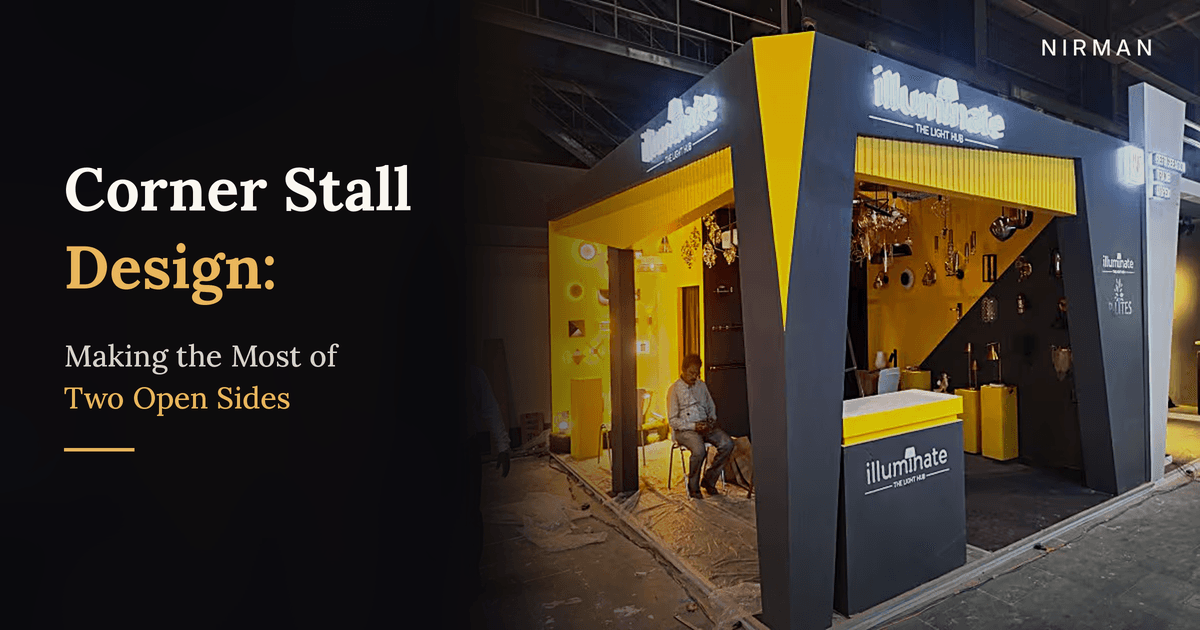 Corner Exhibition Stall Design: How to Make the Most of Two Open Sides